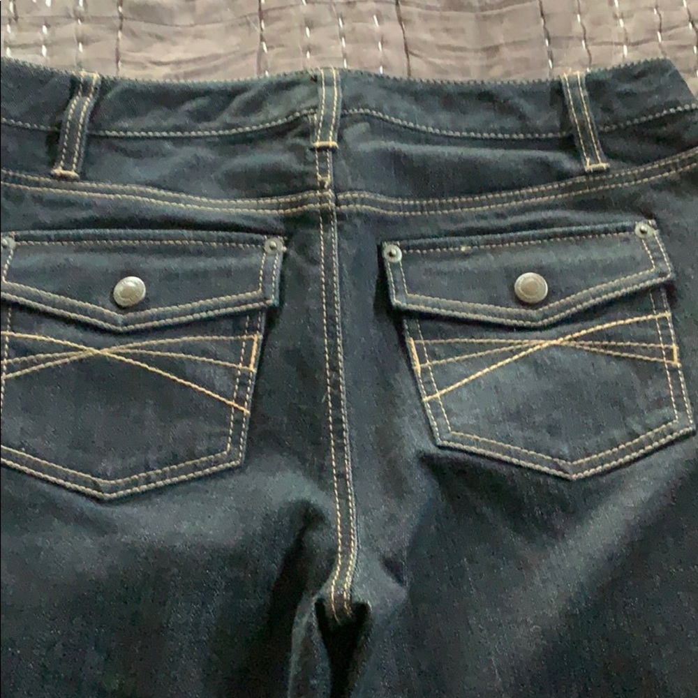 Loft dark wash women’s jeans EUC in size 4 - Picture 3 of 8